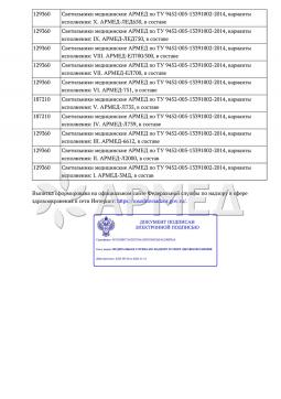 РЗН 2016/4059 (10). Светильник медицинский Армед ЛД-2-ЛЕД