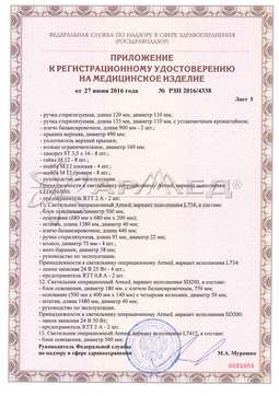 РЗН 2016/4338 (6). Светильник операционный Армед SD 200