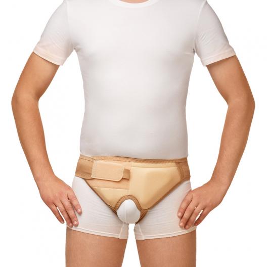 Бандаж фиксирующий грыжевый паховый Польза  1