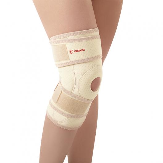 Бандаж фиксирующий коленный с шарнирами Польза 0807 2