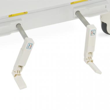 Кровать функциональная механическая Армед RS104-F. Механизм регулировки секций