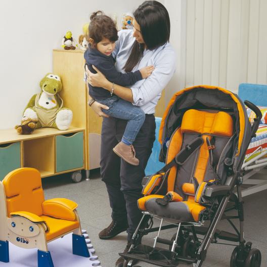 Кресло-коляска инвалидная для детей с ДЦП Fumagalli Pliko 5