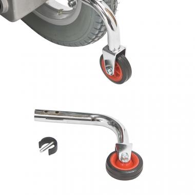 Кресло-коляска c электроприводом для инвалидов Армед FS123-43. Антиопрокидывающее устройство