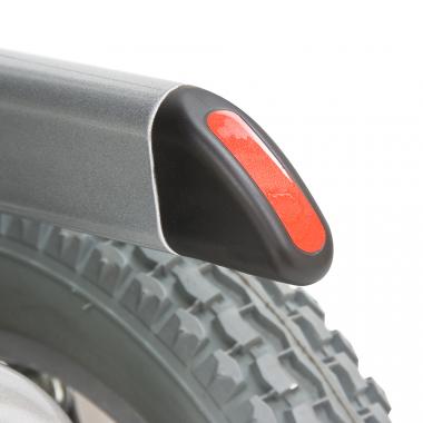 Кресло-коляска c электроприводом для инвалидов Армед FS123-43. Яркие светоотражатели