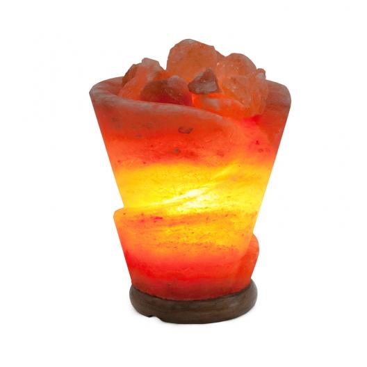 ЛАМПА СОЛЕВАЯ  РОЗА  3кг Stay Gold РОЗА 1