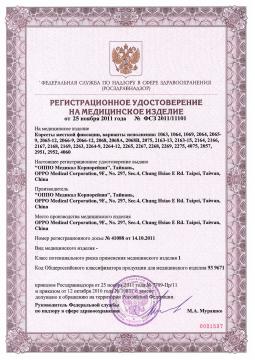 ФСЗ 2011/11101 (1). Корсет мягкой фиксации (реклинатор) Oppo 2275