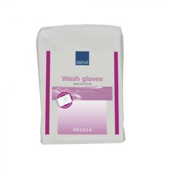 Рукавицы для мытья, 50 шт Abena Airlaid 