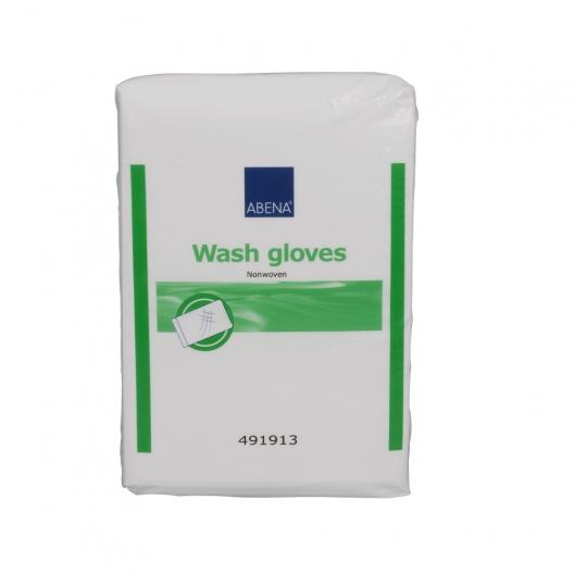 Рукавицы для мытья, 50 шт Abena Nonwoven 1