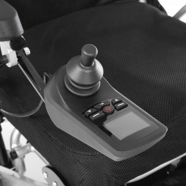 Кресло-коляска c электроприводом для инвалидов Ortonica Pulse 640. Пульт с USB выходом и дисплеем