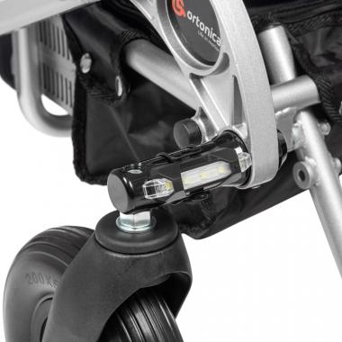 Кресло-коляска c электроприводом для инвалидов Ortonica Pulse 640. Съемное освещение