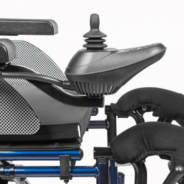 Кресло-коляска c электроприводом для инвалидов Ortonica Pulse 170. Многопозиционный джойстик