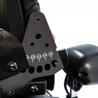 Кресло-коляска детская с электроприводом Ortonica Pulse 450. Точная подстройка