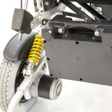 Кресло-коляска c электроприводом для инвалидов Мега-Оптим FS 122LGC-46. Мощные моторы