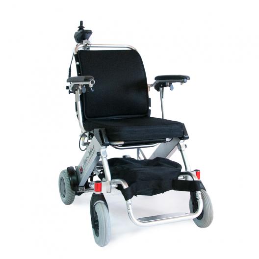 Кресло-коляска c электроприводом для инвалидов с держателем пульта Мега-Оптим FS 127 1