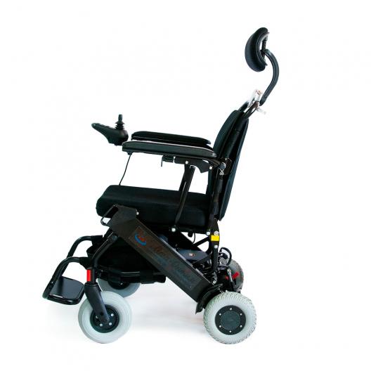 Кресло-коляска c электроприводом и подголовником для инвалидов Мега-Оптим FS127 2