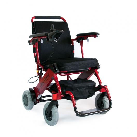 Кресло-коляска c электроприводом и хозяйственным отсеком для инвалидов Мега-Оптим FS127 6