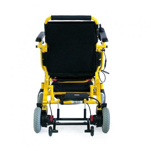 Кресло-коляска c электроприводом и хозяйственным отсеком для инвалидов Мега-Оптим FS127 7