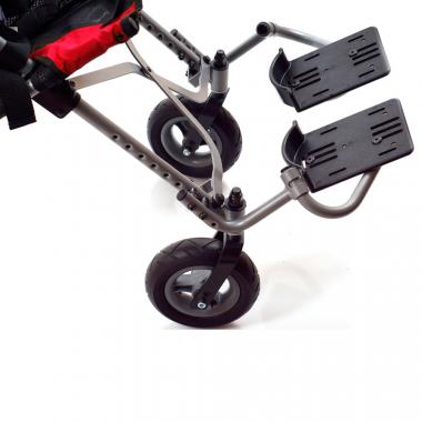 Кресло-коляска для детей с ДЦП Convaid  Metro. Расположение ног