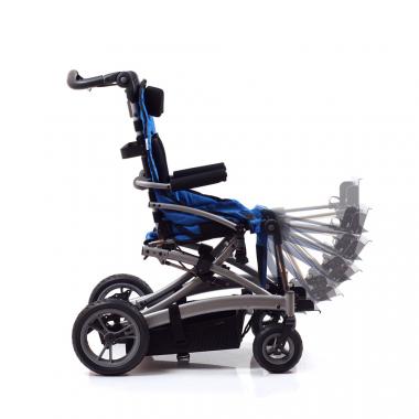 Кресло-коляска для детей с ДЦП Convaid  Rodeo. Расположение ног