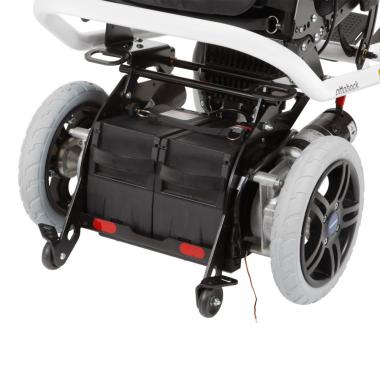 Кресло-коляска c электроприводом для инвалидов OttoBock A-200. Колеса и безопасность