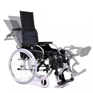 Кресло-коляска инвалидное механическое Vermeiren Jazz + 30°. Регулируемая спинка