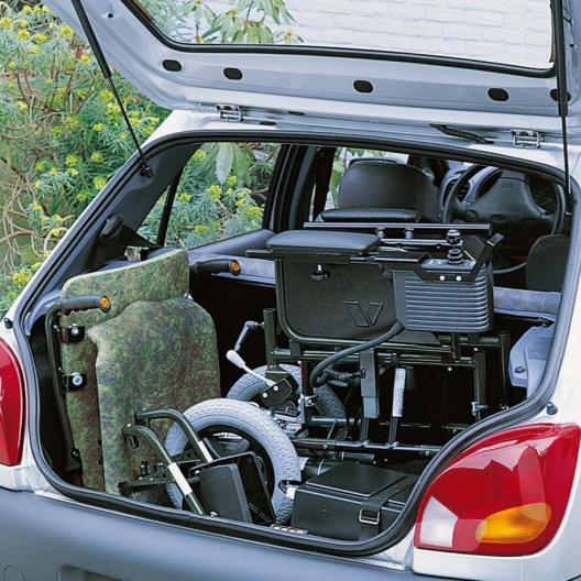 Кресло-коляска c электроприводом для инвалидов Vermeiren Express 2009 4