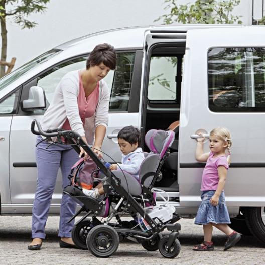 Кресло-коляска для детей с ДЦП с прогулочным шасси OttoBock Кимба Нео 3