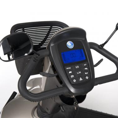 Скутер для пожилых и инвалидов электрический Vermeiren Carpo 2 Sport. Скорость и управление