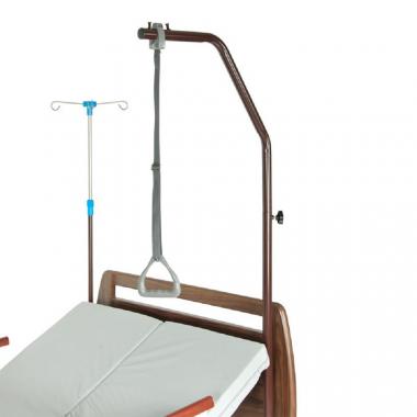 Кровать медицинская механическая с санитарным оснащением  с функциями "кардио-кресло" Шандонг DHC FF-2. Оснащение