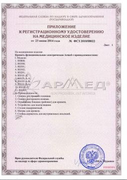 ФСЗ 2010/08022 (2). Кровать функциональная Армед RS101-B-A