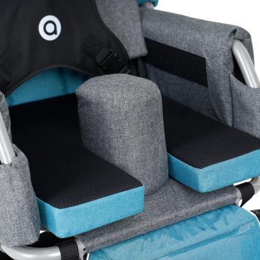 Кресло-коляска  Akces-med Рейсер-3. Правильное положение