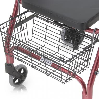 Ходунки-роллаторы для инвалидов и пожилых людей Армед FS968L. Корзина для вещей