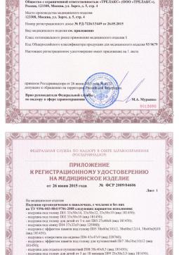 ФСР 2009/04606 (1). Подушка ортопедическая с отверстием на сиденье Trelax Medica П06