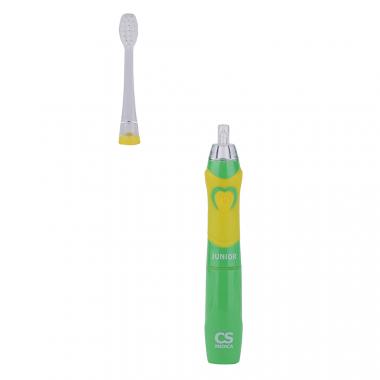 Электрическая звуковая зубная щетка  CS Medica CS - 562 Junior. Работа