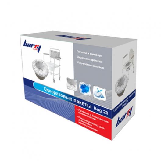Одноразовые пакеты для кресел-туалетов  Barry Bag 20 3