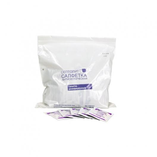 Дезинфицирующие салфетки Септолит "Салфетка антисептическая" 3
