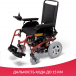 Кресло-коляска c электроприводом для инвалидов Армед JRWD601 - 17