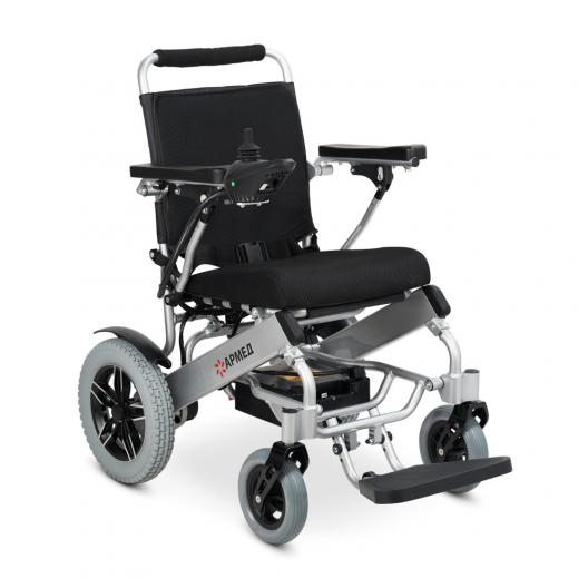 Кресло-коляска c электроприводом для инвалидов Армед JRWD602 36