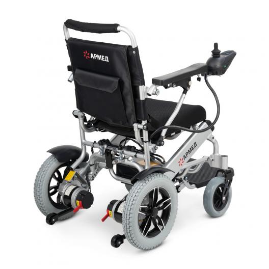 Кресло-коляска c электроприводом для инвалидов Армед JRWD602 27