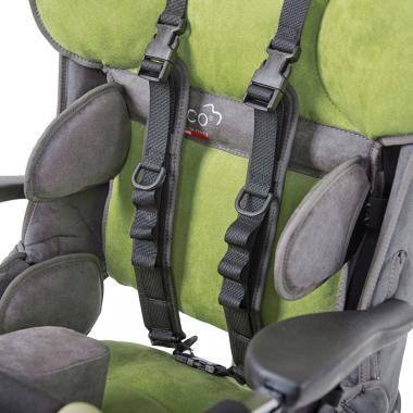 Кресло-коляска для детей с ДЦП Fumagalli Mitico Simple Dentro. Фиксация и комфорт