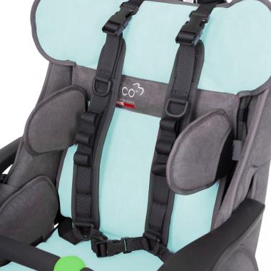 Кресло-коляска для детей с ДЦП Fumagalli Mitico Simple Dentro. Безопасность