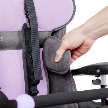 Кресло-коляска для детей с ДЦП Fumagalli Mitico Simple High-low. Продуманная обшивка