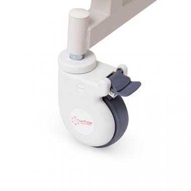 Кровать функциональная Армед SAE-301. Маневренные колеса