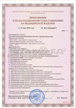 ФСЗ 2010/06977 (3). Столик многофункциональный для коляски MITICO Fumagalli 