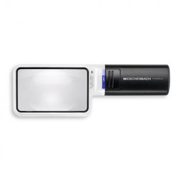 Лупа карманная с подсветкой, 90х54 мм, 3.0х, 8.0 дптр Eschenbach  mobilux LED