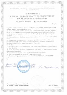 РЗН 2016/4502 (3). Лупа ручная-настольная для чтения, 100х50 мм, 2.6 х, 6.3 дптр Eschenbach  CombiPlus