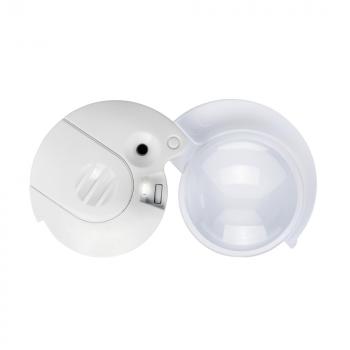 Лупа складная с подсветкой, 35 мм, 7.0х, 28.0 дптр Eschenbach  mobilent LED