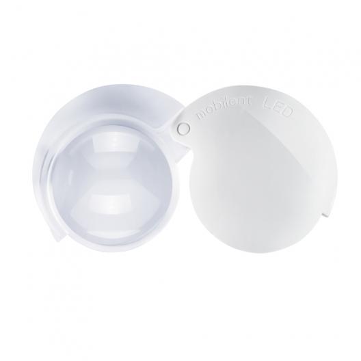 Лупа складная с подсветкой, 35 мм, 7.0х, 28.0 дптр Eschenbach  mobilent LED 4