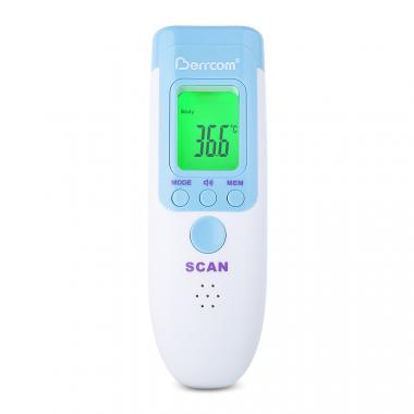 Бесконтактный инфракрасный термометр Berrcom JXB-183. Показания