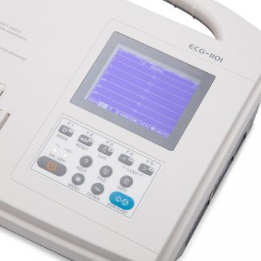 Электрокардиограф Carewell ECG-1101G. Управление